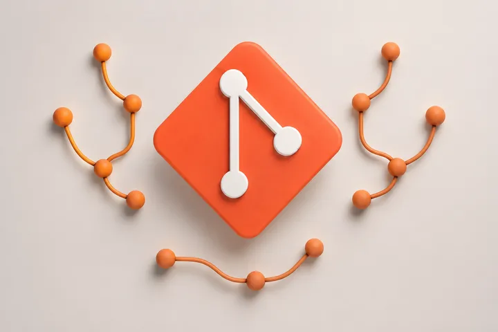 کاور اختصاصی آموزش Git & GitHub