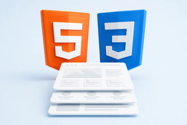 کاور اختصاصی آموزش HTML & CSS
